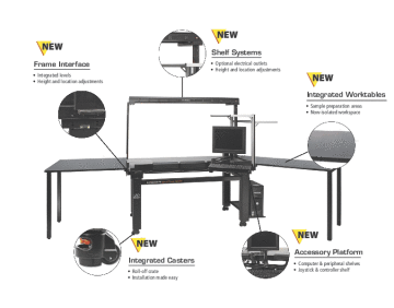 Příslušenství pro antivibrační pracoviště